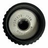 MS91528-2D2B Raytheon Mil Spec Round Skirted Control Knob