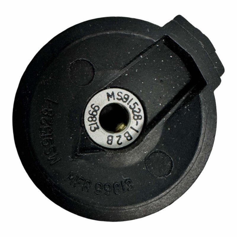 MS91528-1B2B Raytheon Mil Spec Round Skirted Control Knob