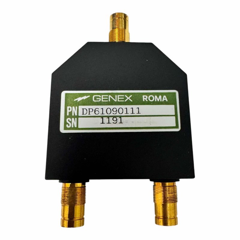 DP61090111 Genex RF Power Divider 6dB 75Ohm Din 1.6-/5.6(f)