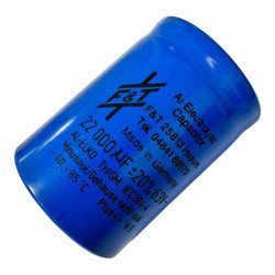 F&T Capacitor Electrolytic 22000uF 63V 20% 70x51mm