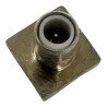 RF Connector MMCX(m) Straight Panel Mount Plug