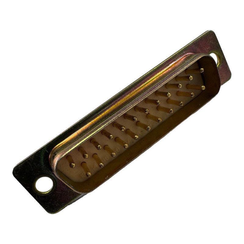 DB25M D-Sub Connector 25 POS Male Solder