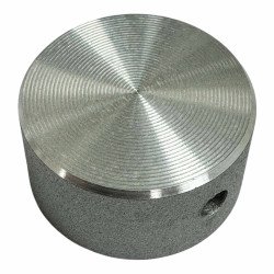 513-61 Mentor Aluminium Turning Knob D:30mm H:15mm