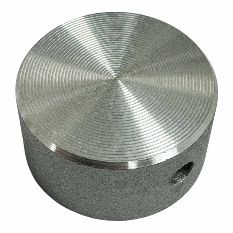 513-61 Mentor Aluminium Turning Knob D:30mm H:15mm