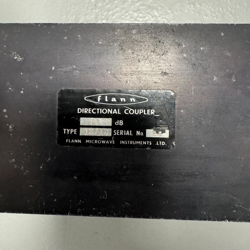 Type 12/12 Flann Microwave Waveguide Directional Coupler WR-187 WR187 20db