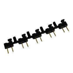 144-534 Black Isolated Jumper Connector 2 Pin