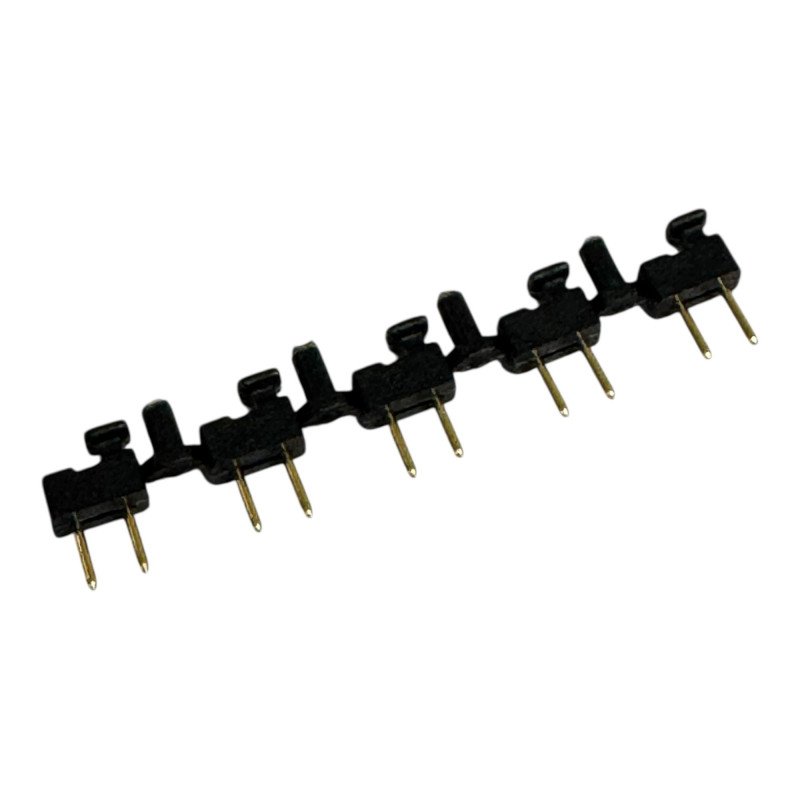 144-534 Black Isolated Jumper Connector 2 Pin