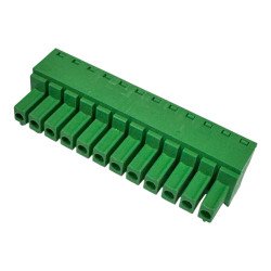 TB15EK-3.81-12P-14-00A-L Amtek Terminal Block Connector 12 Position Right Angle