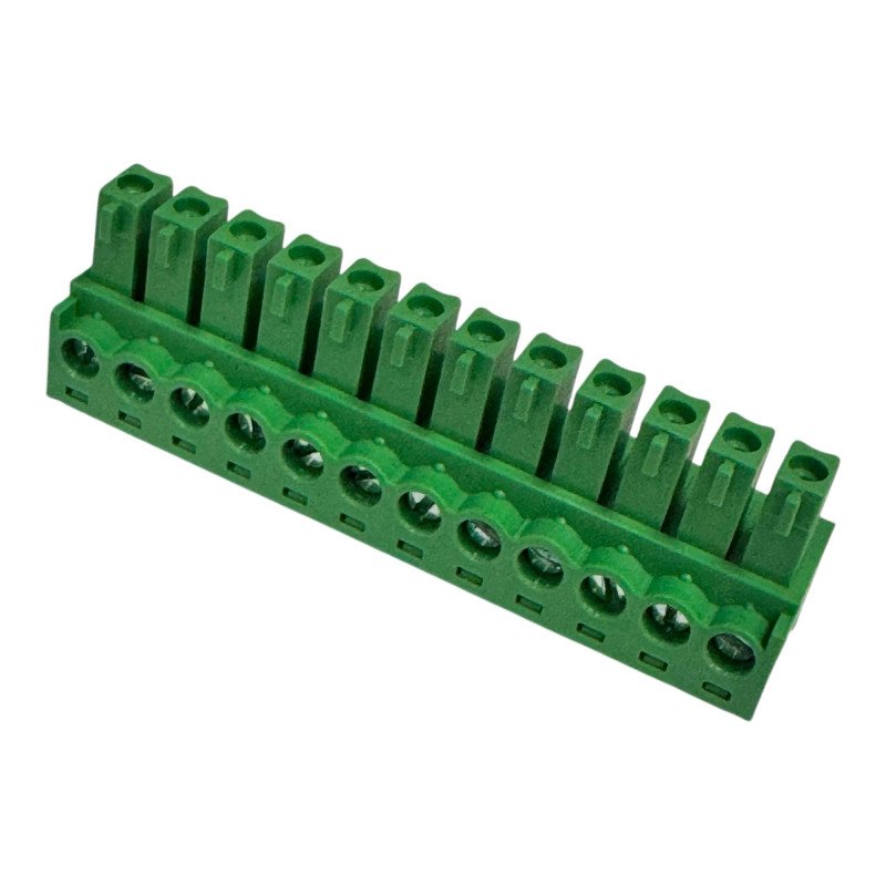 TB15EK-3.81-12P-14-00A-L Amtek Terminal Block Connector 12 Position Right Angle