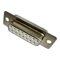 DBS-F15SWTA-L Welt D Sub Connector 15 Position Female