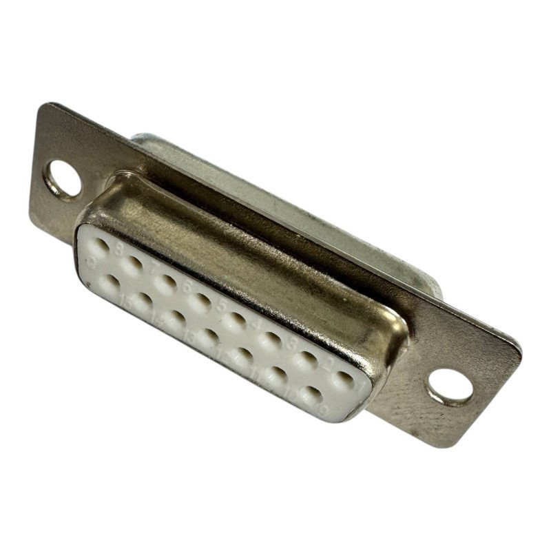 DBS-F15SWTA-L Welt D Sub Connector 15 Position Female
