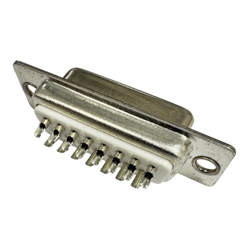 DBS-F15SWTA-L Welt D Sub Connector 15 Position Female
