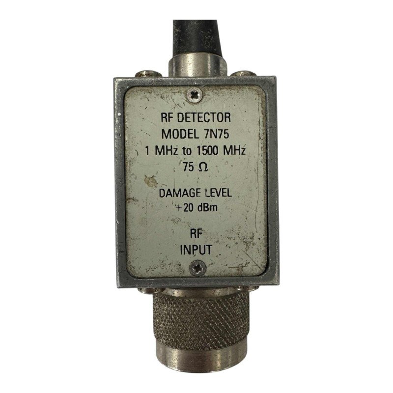 7N75 Wiltron RF Detector 75Ohm 1-1500Mhz