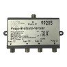 99205 HNE Elektronik 4-Way Power Splitter F Type 10-2200Mhz