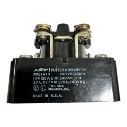 PRD7AY0 Potter Brumfield Relay General Purpose DPST 25A 240Vac