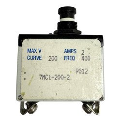 7MC1-200-2 Klixon Circuit Breaker 1 Pole 200V 2A