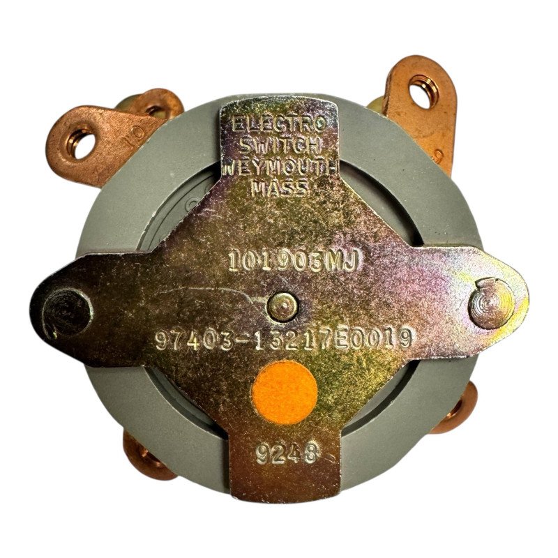 101903MJ Electro Switch Rotary Switch 10A/250Vac 5930-01-079-6507