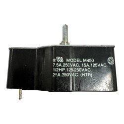 M450 Rotary Switch 7.5A 250Vac 1/2HP