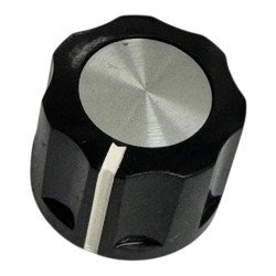 Circular Black Knob ID:3.3mm OD:16mm W:12mm