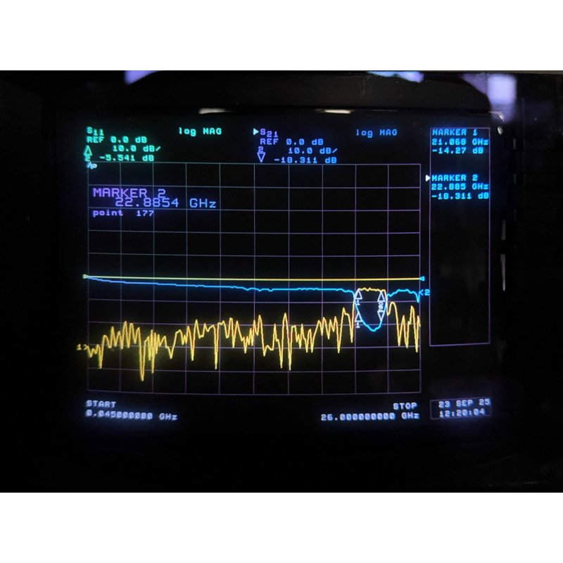 M01857-02-06 RF Microwave Filter Band Reject 21000-23000Mhz SMA