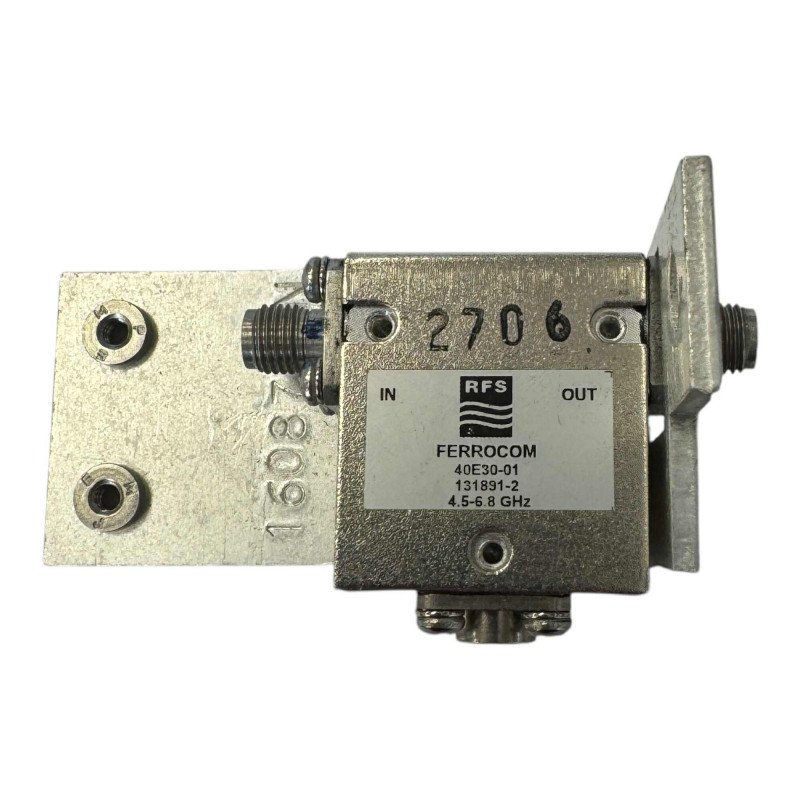 40E30-01 RFS Coaxial Isolator 4500-6800Mhz SMA