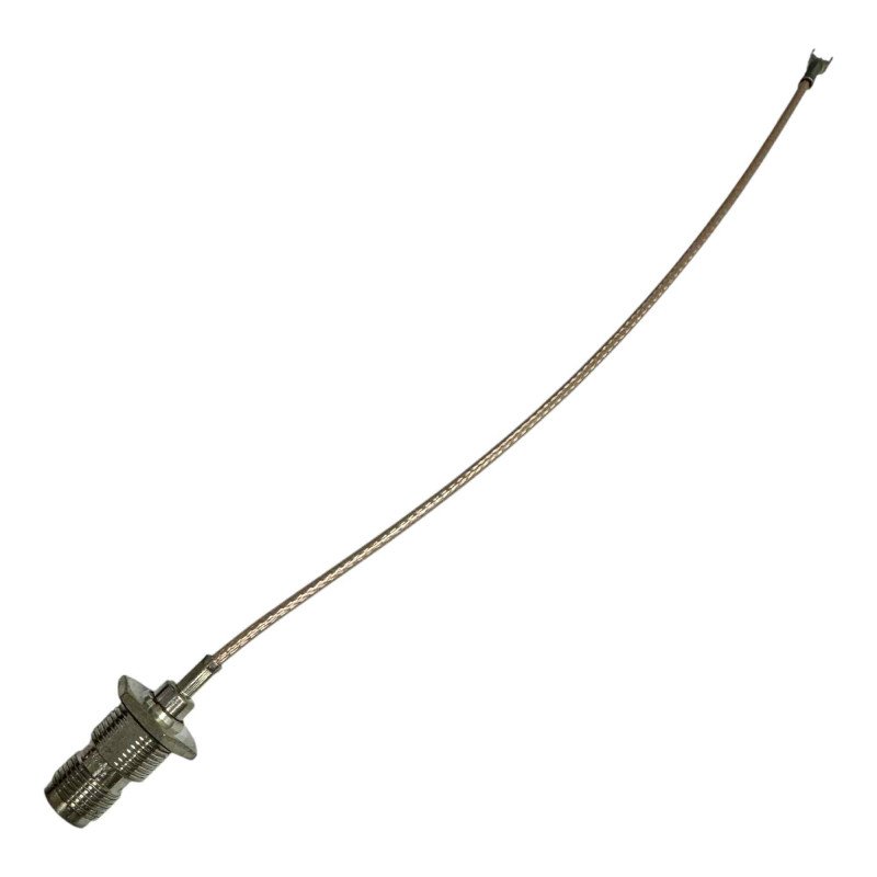 Huber Suhner RF Coaxial Cable TNC(f) To Chasis Mount 250mm