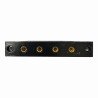 VPD-1551-4-1 Filtronic Coaxial Power Divider Combiner 4 Way SMA to SMP SubMiniature Push-on smooth bore
