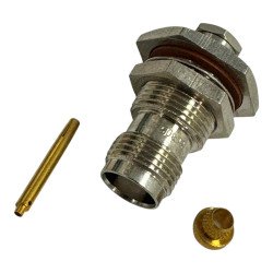 3104-7141-10 Omni Spectra RF Connector Straight Crimp Plug TNC(f) For 0.220’’ Cable