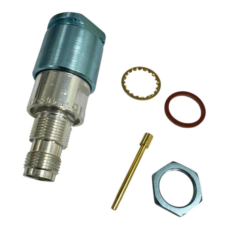 OST460-A375 Omni Spectra RF Connector Straight Jack Plug TNC (f) For Semi Rigid Cable