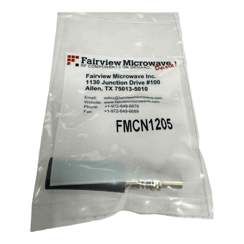 FMCN1205 Fairview Microwave RF Connector Straight Jack Snap On BMA(f) For RG142 Cable