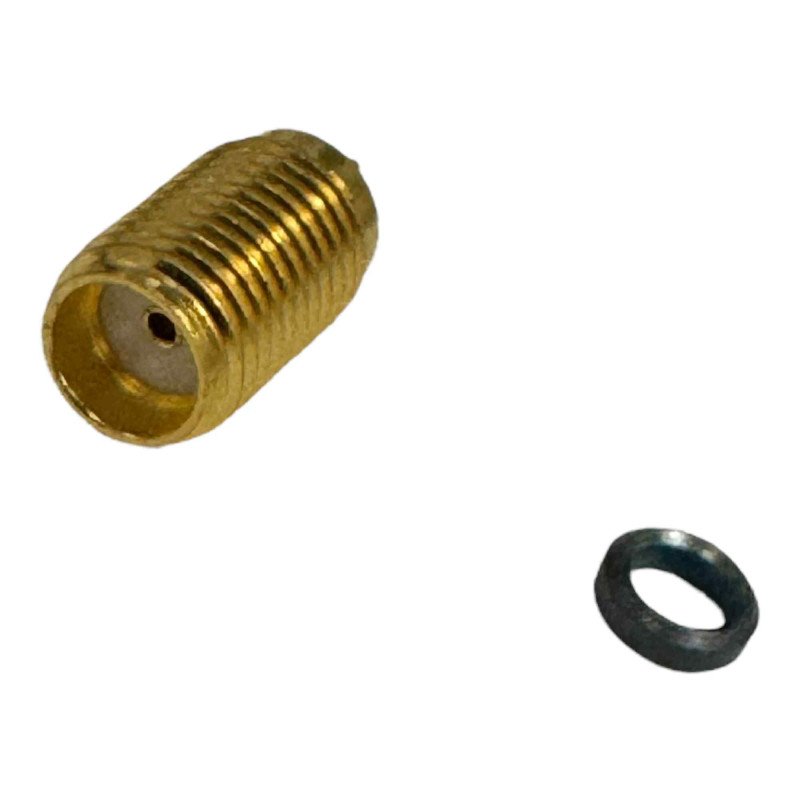 2058-8119-00 Omni Spectra RF Connector Straight Bulkhead Terminal Jack SMA(F)