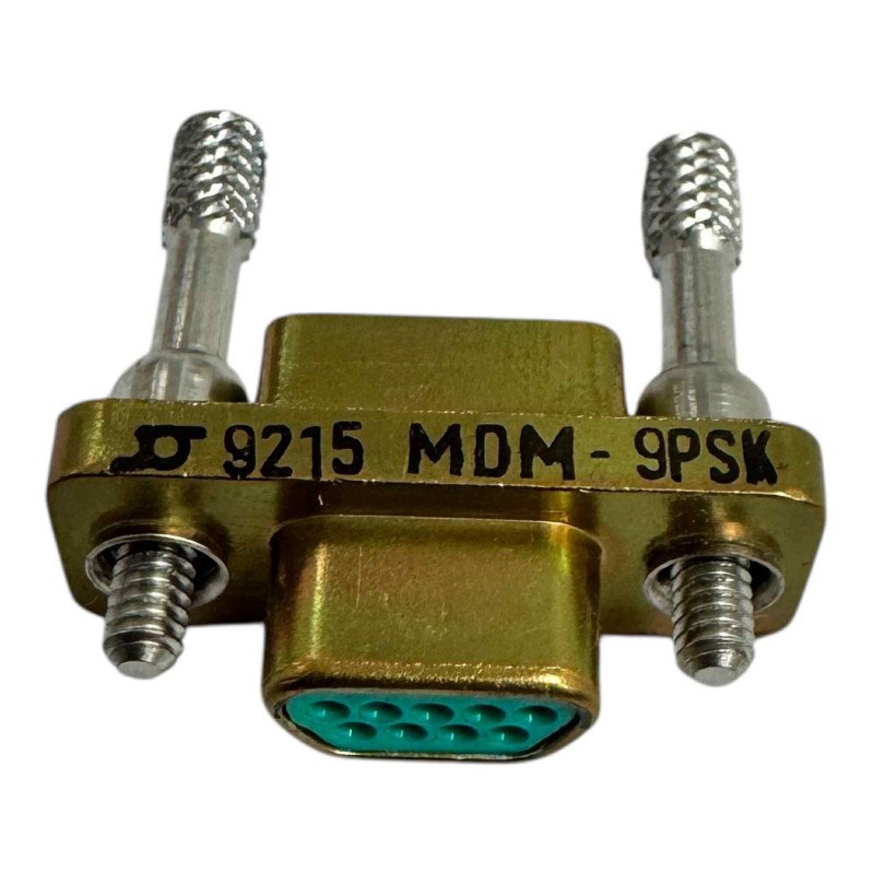 MDM-9PSK ITT Cannon Micro D Sub Connector 9 Position Female