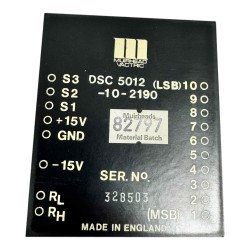 DSC5012 Muirhead DC Converter 400Hz 10Bit 90-115Vac