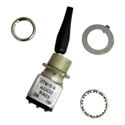 11TW19-8-A002 Honeywell Non Illuminated Toggle Switch Panel mount SPDT 5A 125Vac ON-ON