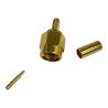 25CHN00000046 CPE RF Connector Straight Crimp Plug SMA (m) For RG316 Cable