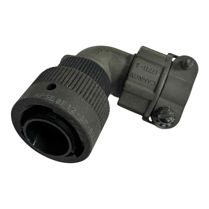 KPSE8F12-3P ITT Cannon Circular Mil Spec Connector Right Angle