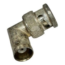 UG306B/U Radiall RF Connector Right Angle BNC (f) To BNC (m) Converter Adapter
