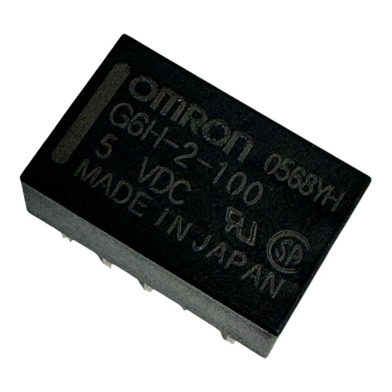 G6H-2-100 Omron Low Signal PCB Mount Relay DPDT 12Vdc