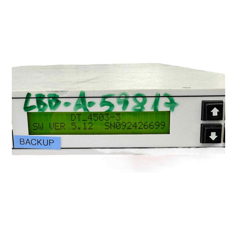 Comtech DT-4503 Series C-Band Down Converter 70Mhz sn:092426699