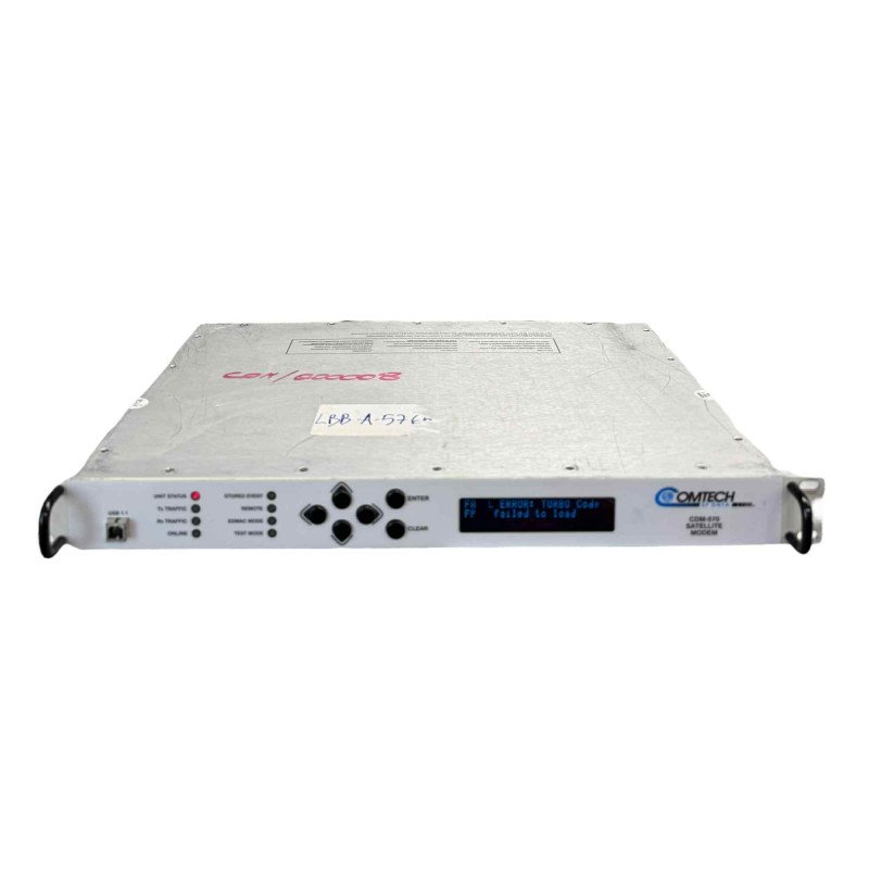 CDM570 Comtech IP Satellite Modem ***FPGA Fault Parts or Repair***