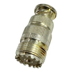 UG255/U Coaxial Comnverter Adapter BNC(m) To SO239 UHF (F)