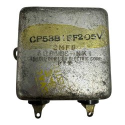 CP58B1EF205V Cornell Dubilier Fixed Capacitor 2uF 600V