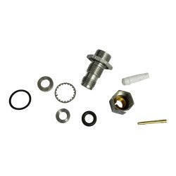 OST460-B250 Omni Spectra RF Connector Straight Bulkhead TNC(f) For RG58 Cable