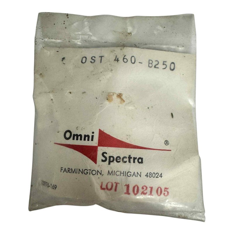 OST460-B250 Omni Spectra RF Connector Straight Bulkhead TNC(f) For RG58 Cable