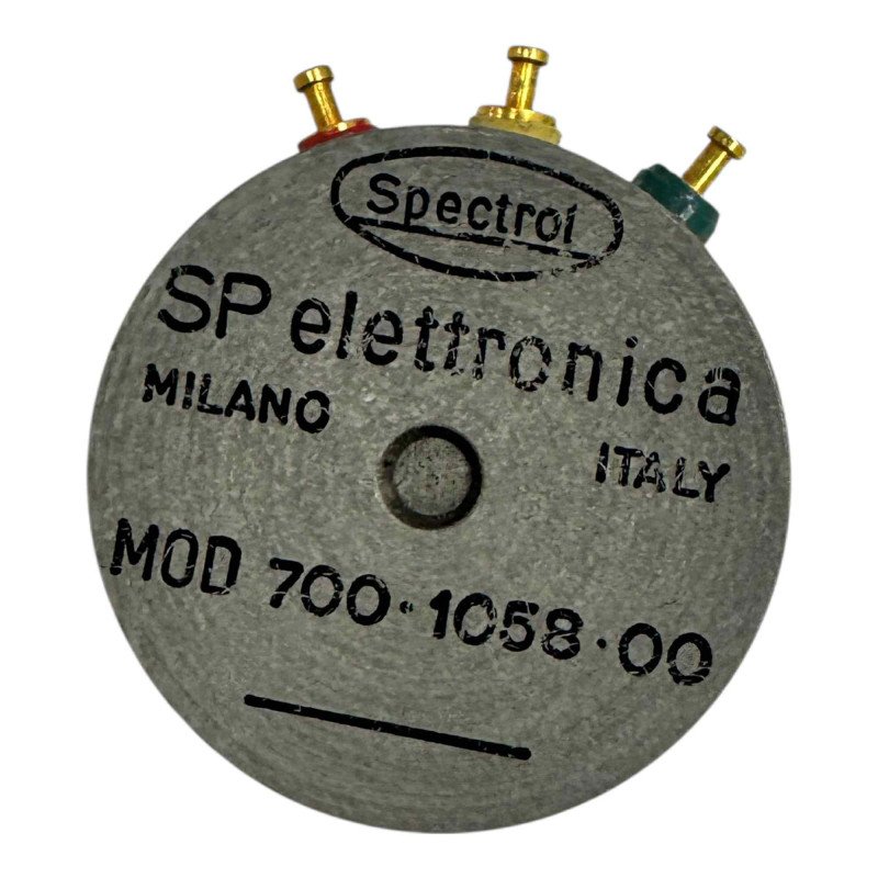 700-1058-00 Elettronica Spa Multi Turn Precision Linear Potentiometer 2.5Kohm 2K5