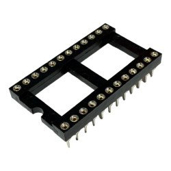 MSIC-624SBA-L Amtek IC Socket 24 Pin Integrated Circuit Socket