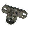 OSM244-6SF Omni Spectra RF Connector 2 Hole Flange Panel Mount Jack SMA (f)
