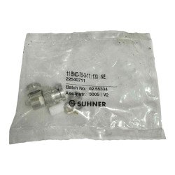 11 BNC-75-3-11/133NE Huber Suhner RF Connector Straight Plug BNC (m) For RG59 Cable