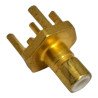 Sealectro RF Connector Straight Plug PCB Mount SMB (F)