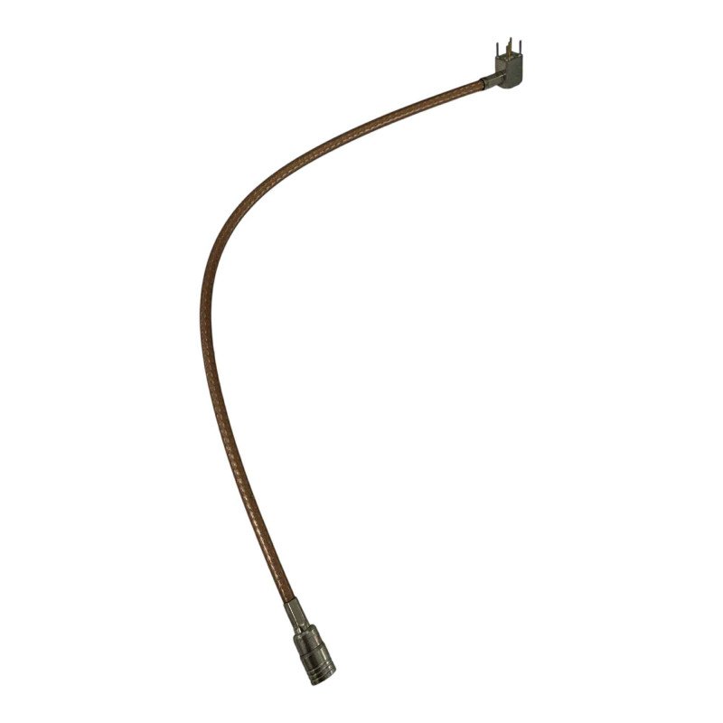 Huber Suhner RF Cable SMC (m) To PCB Mount 200mm